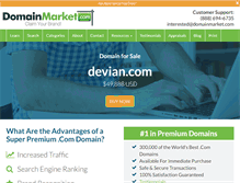 Tablet Screenshot of devian.com